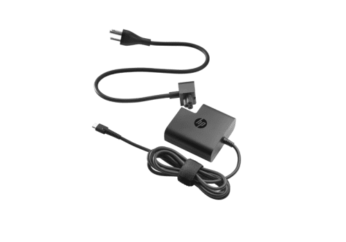 1HE08AA#ABA HP USB-C power adapter 65 Watt