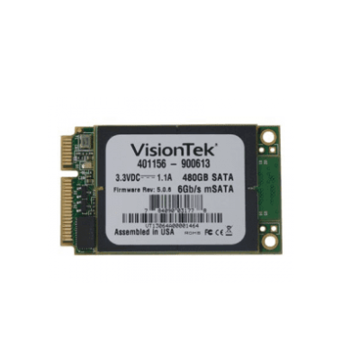 900611 VisionTek 120GB MLC SATA 6Gbps mSATA Solid State Drive