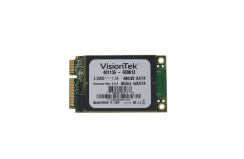 900611 VisionTek 120GB MLC SATA 6Gbps mSATA Solid State Drive