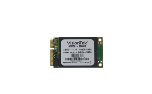 900613 VisionTek 480GB MLC SATA 6Gbps mSATA Solid State Drive