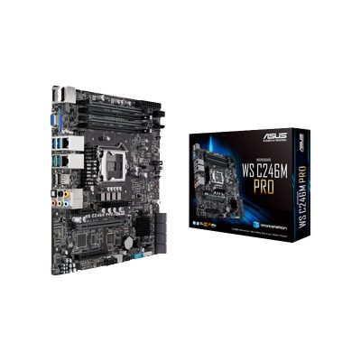 WS C246M PRO ASUS uATX Server Motherboard