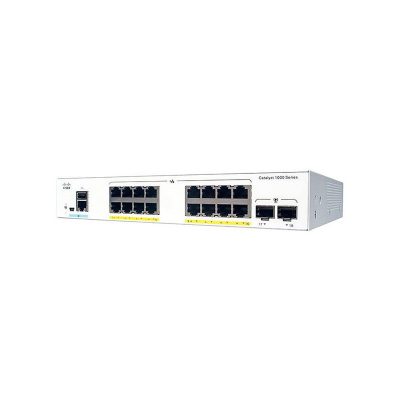 C1000-16FP-2G-L Cisco Catalyst 1000 Series 16 Port GE PoE+240W 2 SFP Uplink