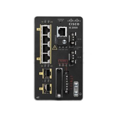 IE-2000-4T-B Cisco Industrial Ethernet 2000 Series – 6 Ethernet Port