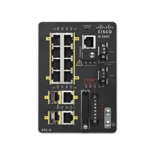 IE-2000-8TC-G-N Cisco Industrial Ethernet 2000 Series 8 Ethr 2 SFP