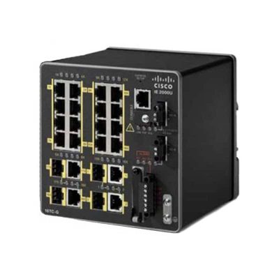 IE-2000U-16TC-G-X Cisco Industrial Ethernet 2000U, 4 SFP