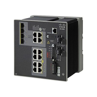 IE-4000-4GC4GP4G-E Cisco Industrial Eth 4000, 8 Gigabit SFP, 4 PoE+