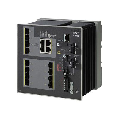 IE-4000-8S4G-E Cisco Industrial Ethernet 4000 Series switch 12 port