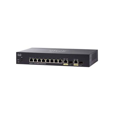 SG350-10MP-K9-NA Cisco SG350-10MP Managed Switch