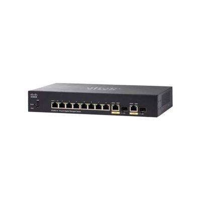 SG350-10P-K9-NA Cisco SG350-10P Managed Switch 8 PoE+