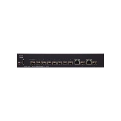 SG350-10SFP Cisco 350 Series Switches 8 SFP Gig, 2 Gig copper/SFP