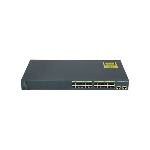 WS-C2960-24TT-L, Cisco Catalyst 2960, 24 Port 10/100 Network Switch