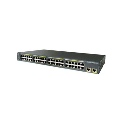 WS-C2960-48TT-L Cisco Catalyst 2960 48 10/100 + 2 1000BT LAN