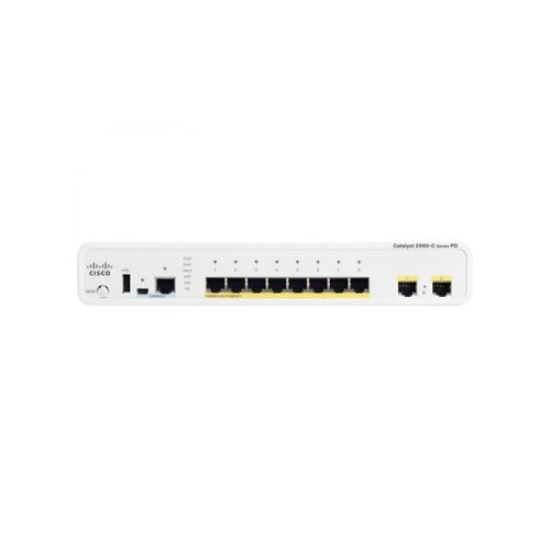 WS-C2960CPD-8PT-L, Cisco Catalyst 2960C PD PSE Switch 8 FE PoE