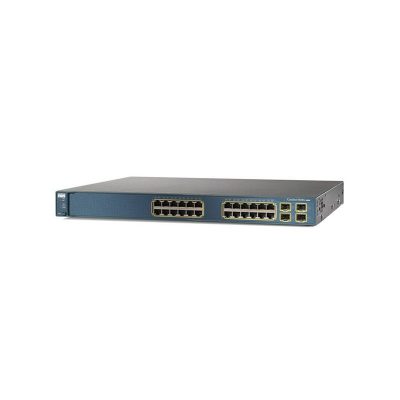 WS-C3560G-24PS-E Cisco Catalyst 3560 24 10/100/1000T PoE + 4 SFP