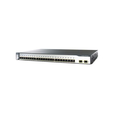 WS-C3750-24FS-S Cisco Catalyst 3750-24FS Fast Eth 24 Port Switch