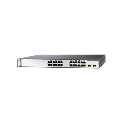 WS-C3750-24TS-E Cisco Catalyst 3750-24TS-E Fast EN 24 Port Switch