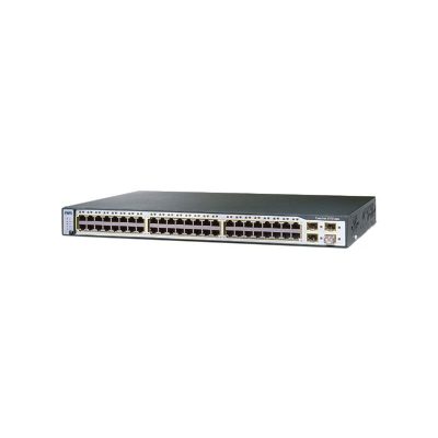 WS-C3750-48TS-S Cisco Catalyst 3750 48 10/100 & 4 SFP Port