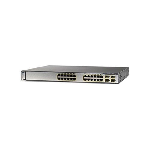 WS-C3750G-24PS-S Cisco Catalyst 3750 24 10/100/1000T PoE