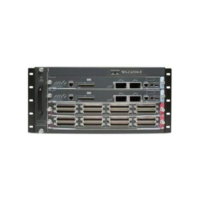 WS-C6504-E, Catalyst 6500 Enhanced 4-slot chassis 5RU