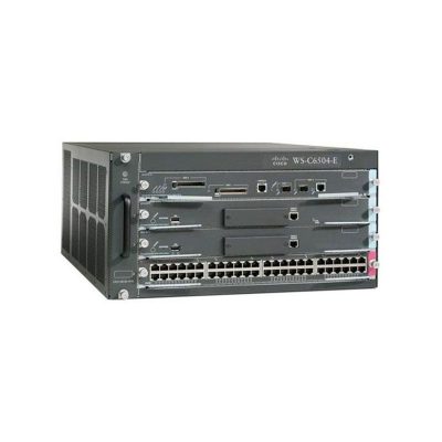 WS-C6504E-S32-GE Cisco Switch 6504-E Chassis, Fan Tray, Sup32-GE