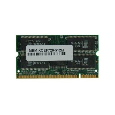 MEM-XCEF720-512M= Cisco 512MB DDR SoDIMM Memory