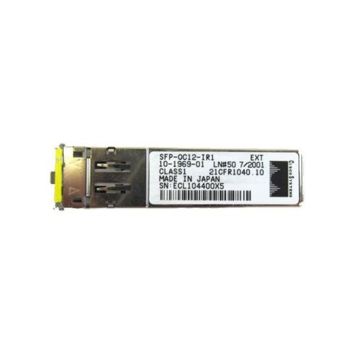 SFP-OC12-IR1 Cisco OC-12/ STM-4 SFP, Intermediate Reach (15km)