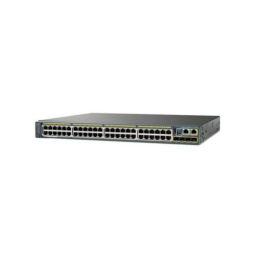 WS-C2960S-F48FPS-L, Cisco Catalyst 2960S, 4 SFP Port Switch