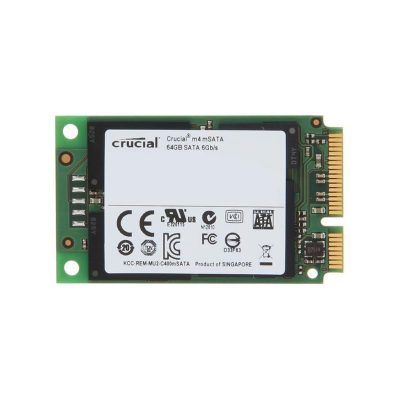 CT064M4SSD3 Crucial M4 64GB Mini-SATA (mSATA) MLC