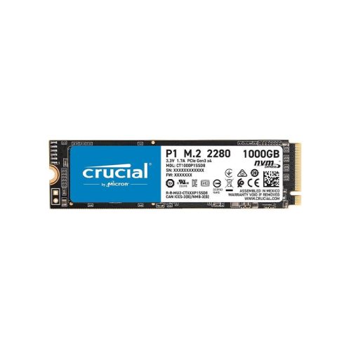 CT1000P1SSD8 Crucial P1 1TB 3D NAND NVMe PCIe M.2 SSD