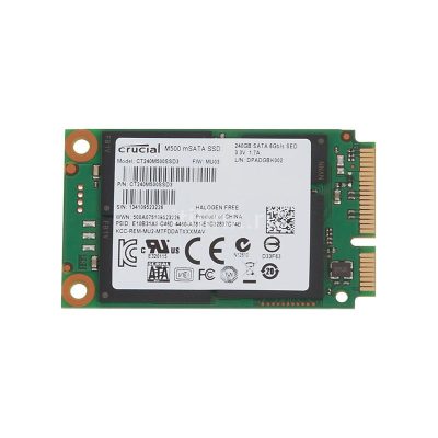 CT240M500SSD3 Crucial M500 240GB Mini-SATA (mSATA) MLC