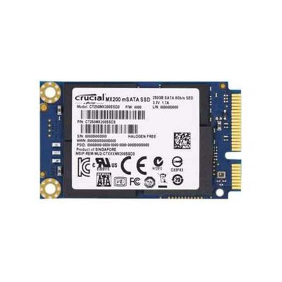 CT250MX200SSD3 Crucial MX200 250GB M 2 SATA 6GBPS 2.5INCH