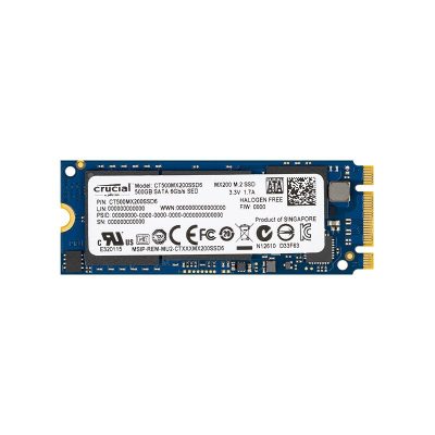 CT500MX200SSD6 Crucial MX200 500GB M.2 SATA6GBPS Internal SSD