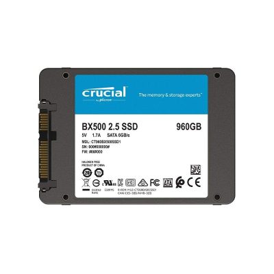 CT960BX500SSD1 Crucial BX500 Series 960GB TLC SATA 6Gbps