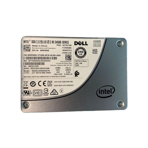 Refurbished MFN95 Dell 240GB TLC SATA 6Gbps 2.5-inch SSD