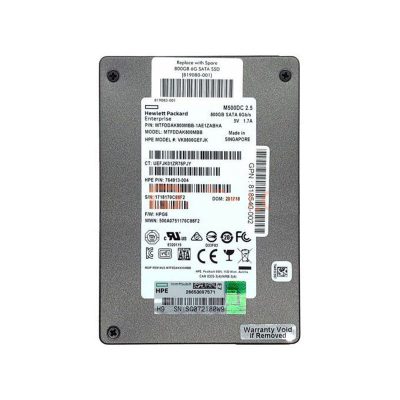 Refurbished 818538-B21 HP 800GB SATA-6GBPS SFF