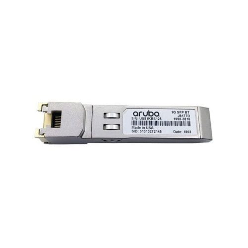 J8177D HP Aruba 1Gbps 100m RJ-45 Connector SFP Transceiver Module