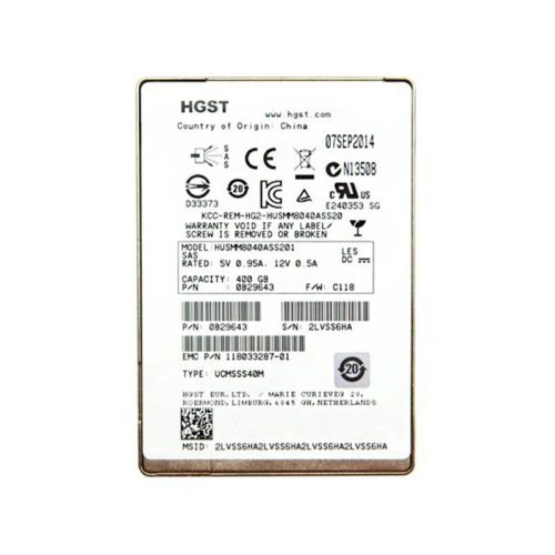 HUSMM8040ASS201 HGST Hitachi Ultrastar SSD800MM 400GB MLC