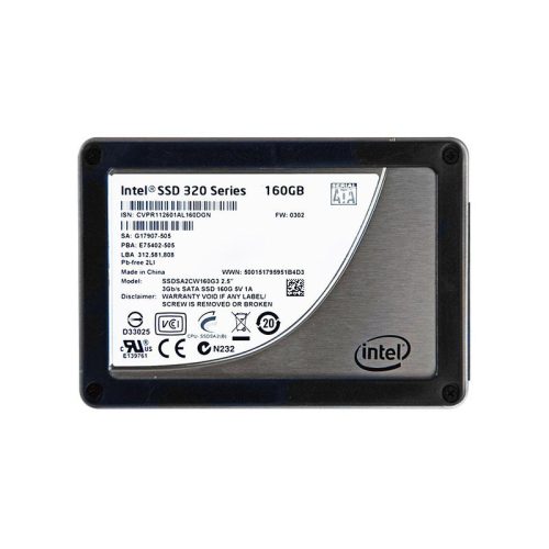 SSDSA2CW160G3 Intel 320 Series 160GB MLC