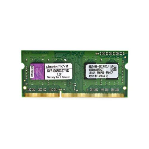 KVR1066D3S7/1G Kingston 1GB DDR3 SoDimm Memory Module