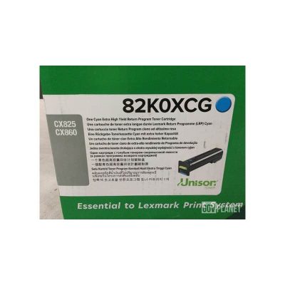 82K0XCG Lexmark Toner Cartridge – Cyan