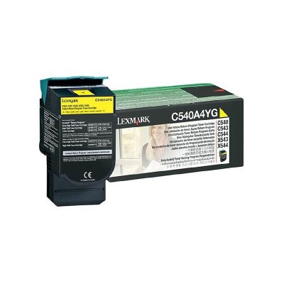 C540A4YG Lexmark Return Program Yellow Toner Cartridge