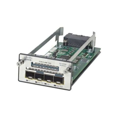 Refurbished C3KX-NM-10G Cisco expansion module 4 ports