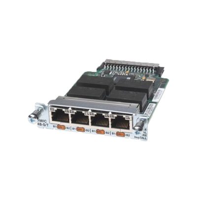 Refurbished HWIC-4B-S/T Cisco High-Speed 4-Port ISDN BRI S/T