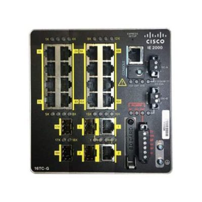 Refurbished IE-2000-16TC-G-N Cisco Industrial Ethernet 2000 Series