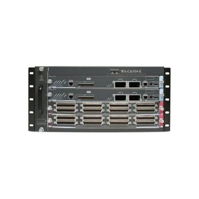 Refurbished WS-C6504E-S32-10GE Cisco 6504-E Chassis