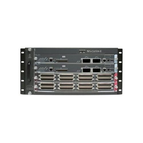 Refurbished WS-C6504E-S32P10GE Cisco 6504E chassis