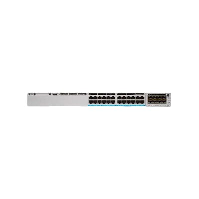 Refurbished C9300-24P-E Cisco 9300 24-port PoE+ Network Essentials