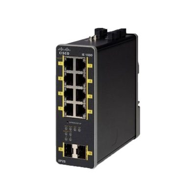 Refurbished IE-1000-8P2S-LM Cisco Industrial Ethernet 1000 Series