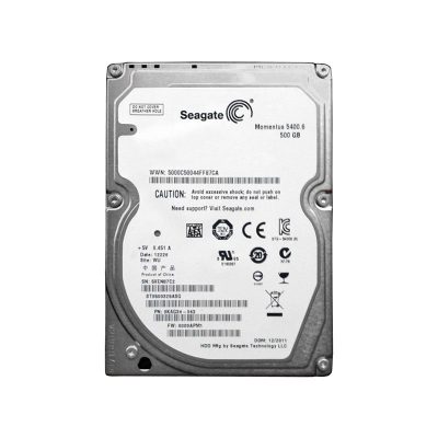 ST9500325ASG Seagate Momentus 500GB 5.4K RPM SATA3 Hard Drive