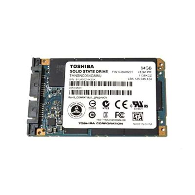 THNSNC064GMMJ Toshiba HG3 Series 64GB MLC SATA 3Gbps uSATA